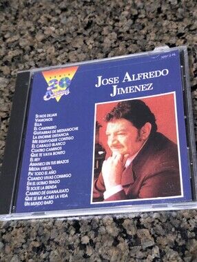 Jose Alfredo Jimenez - Serie 20 Exitos - 1989 Rare RCA Latin 3297-2-RL music CD